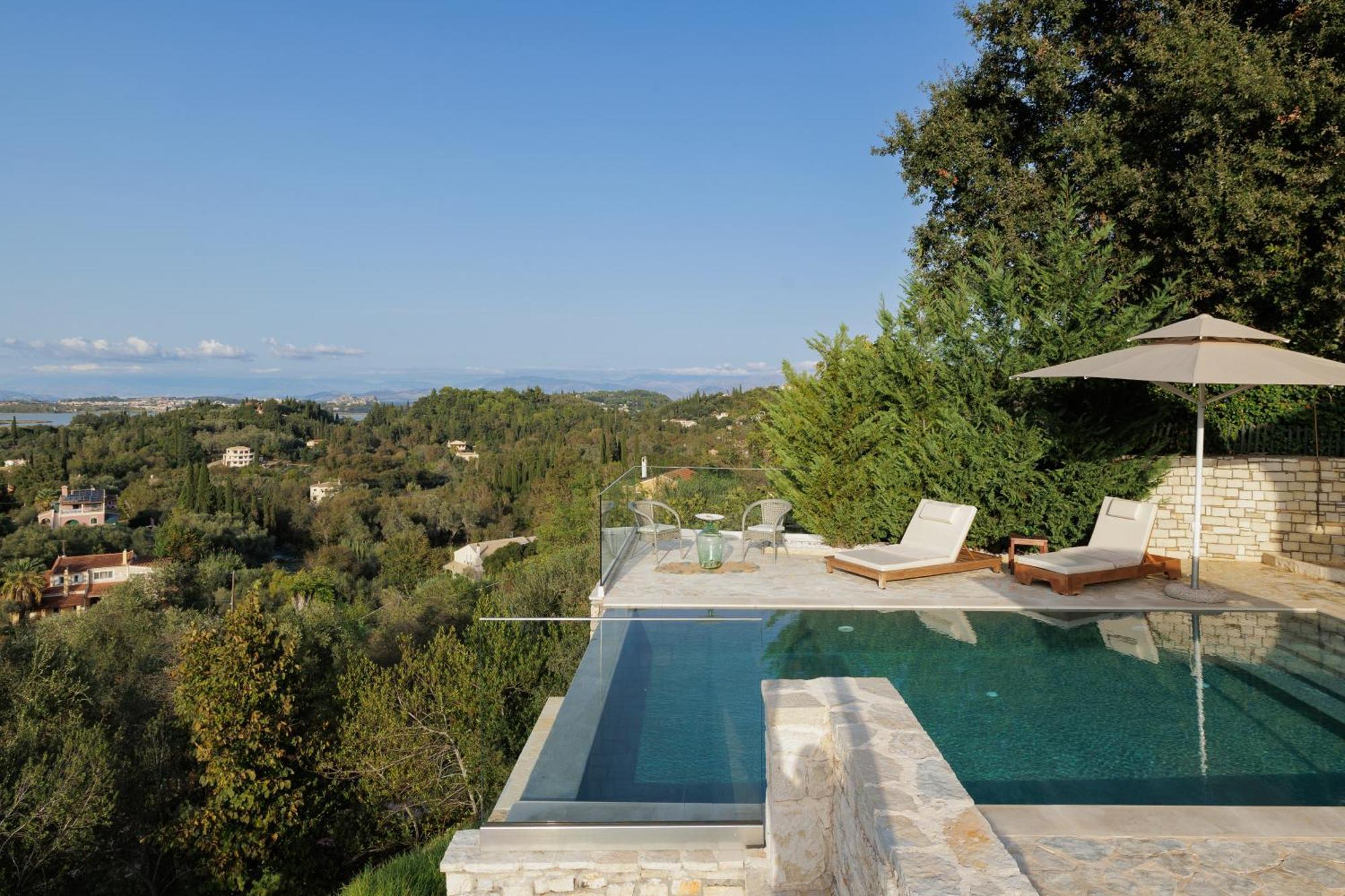 Villa Magnolia Corfu Perama  Bagian luar foto