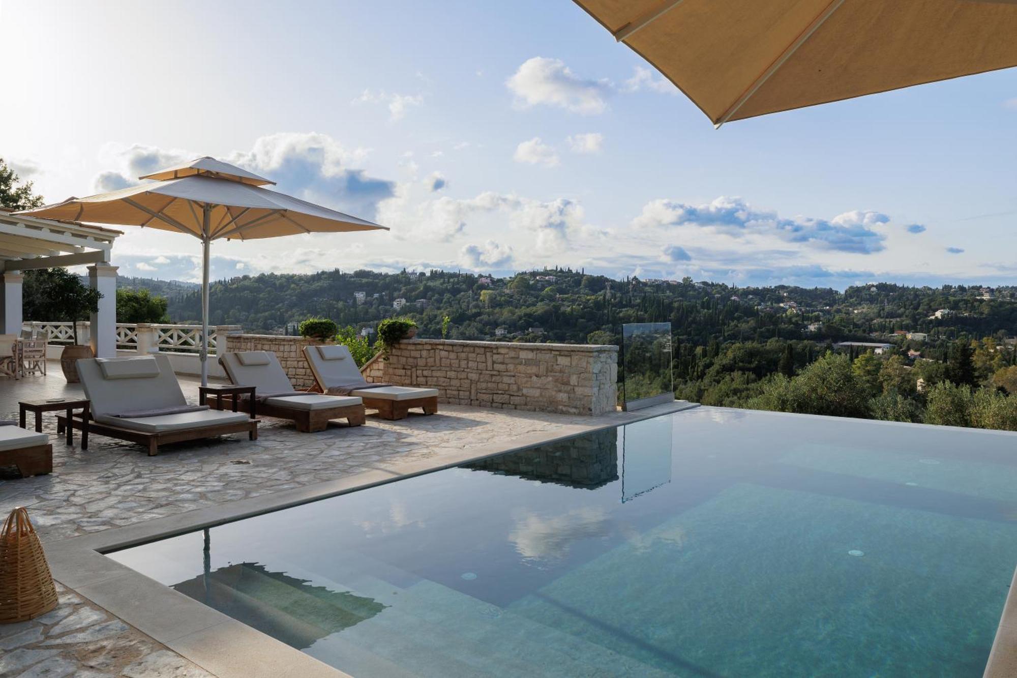 Villa Magnolia Corfu Perama  Bagian luar foto